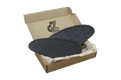 Genuine Leather Union Tank Pads Compatible with Triumph Speed & Scrambler 400