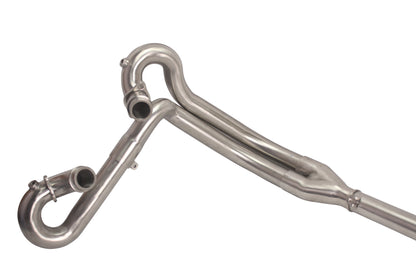 Silver Stallion Performance 2 in 1 Redline Silver Exhaust Silencer For Interceptor & Continental GT 650 Bear 650