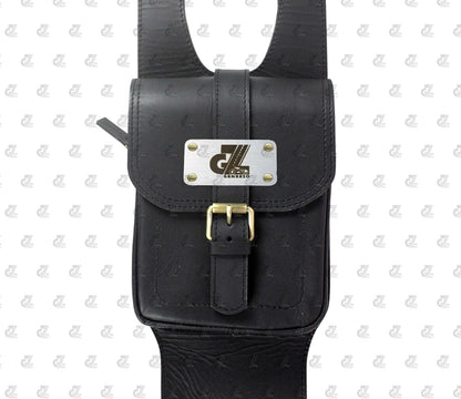 Genuine Leather Tank Strap Bag Compatible with Royal Enfield Old Classic & Bullet 350/500
