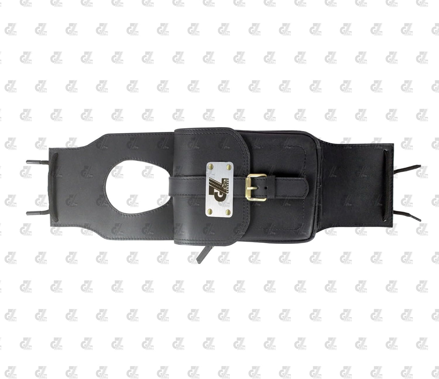 Genuine Leather Tank Strap Bag Compatible with Royal Enfield Old Classic & Bullet 350/500