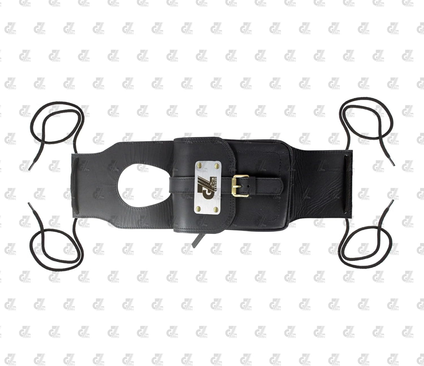 Genuine Leather Tank Strap Bag Compatible with Royal Enfield Old Classic & Bullet 350/500