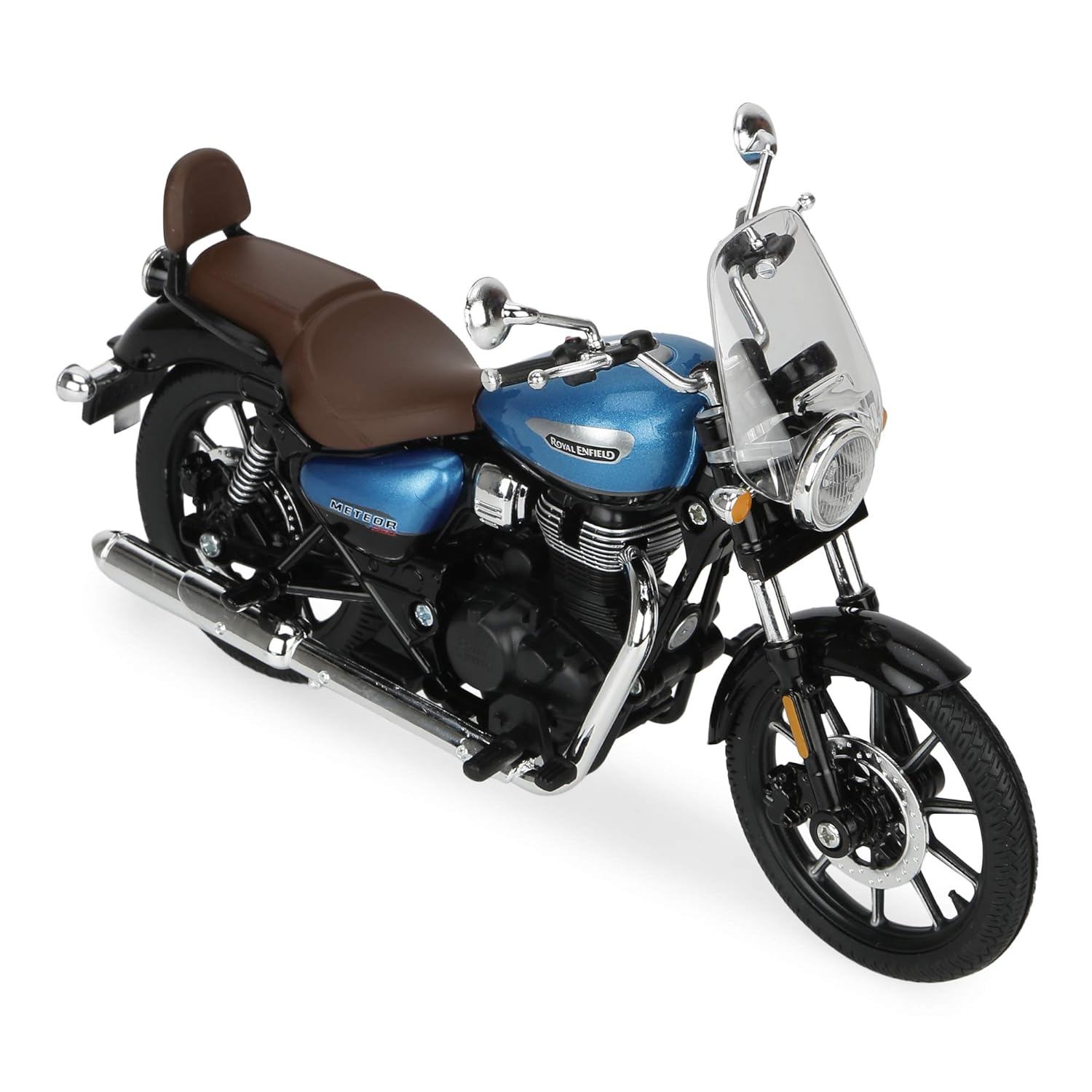 Royal Enfield Scale Model 1:12 Meteor 350 Nebula Blue