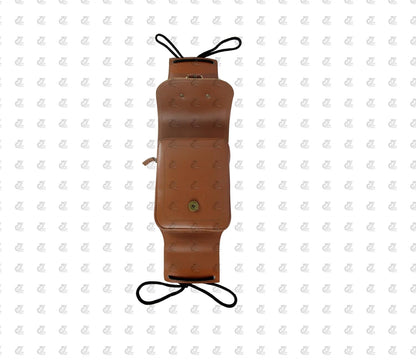 Genuine Leather Tank Strap Bag Compatible with Royal Enfield New Classic Reborn 350