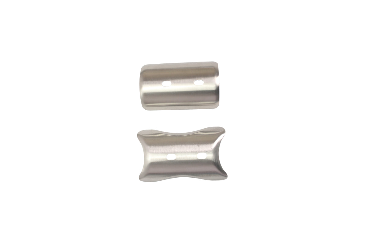 Silver Stallion Performance 2 in 1 Redline Silver Exhaust Silencer For Interceptor & Continental GT 650 Bear 650