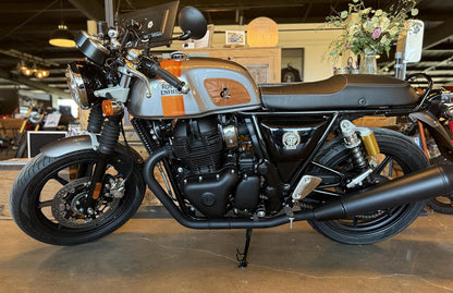 Genuine Leather Union Tank Pads For Royal Enfield Continental GT 650