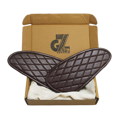 Genuine Leather Diamond Tank Pads Compatible With Triumph Speed & Scrambler 400