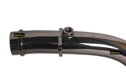 SILVER STALLION PERFORMANCE LONGSHOT BEND PIPES (DUAL O2 SENSOR) FOR ROYAL ENFIELD SUPER METEOR 650