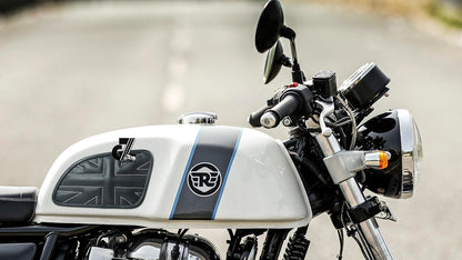 Genuine Leather Union Tank Pads For Royal Enfield Continental GT 650