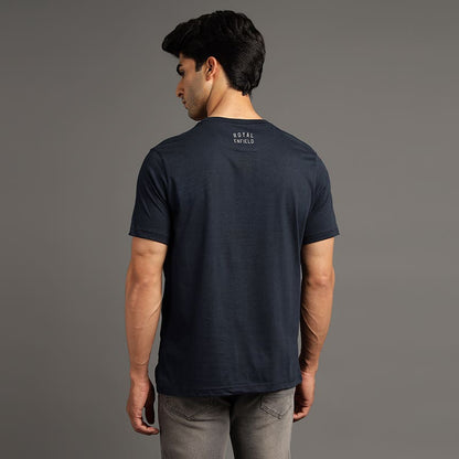 ROYAL ENFIELD AAMAR SONAR T SHIRT NAVY