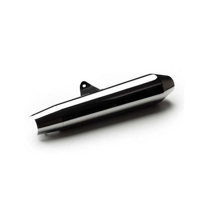 AEW TE 102 MEGAPHONE EXHAUST SILENCER STAINLESS STEEL MIRROR POLISH FOR INTERCEPTOR /CONTINRNTAL GT 650