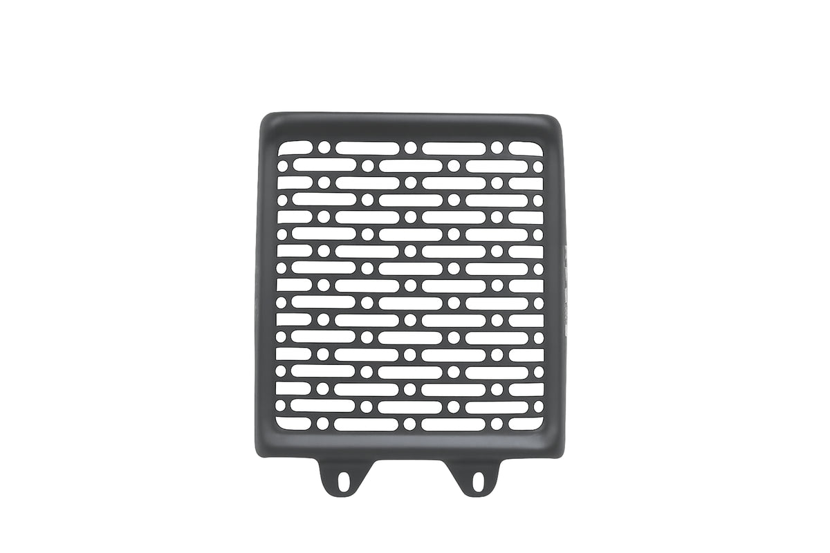Royal Enfield Black Oil Cooler Guard - Aluminium