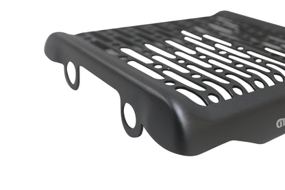Royal Enfield Black Oil Cooler Guard - Aluminium