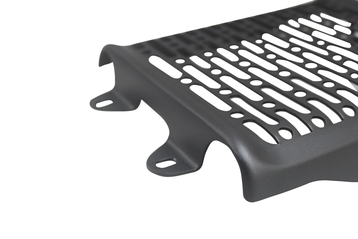 Royal Enfield Black Oil Cooler Guard - Aluminium