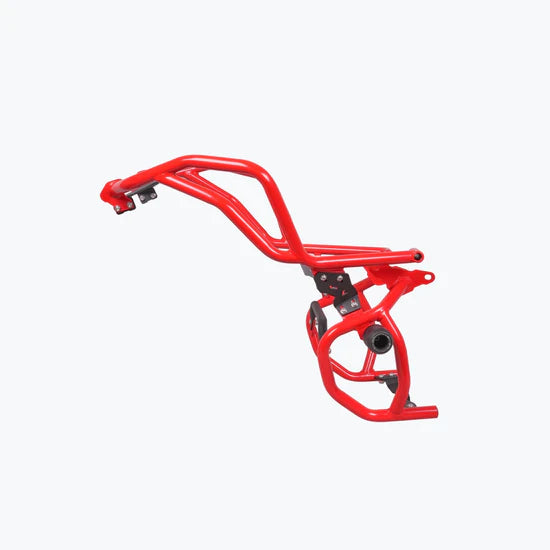 LEGUNDARY RAPTOR CRASHGUARD UPPER & LOWER (WITH SLIDER) RED FOR APACHE RTX 300