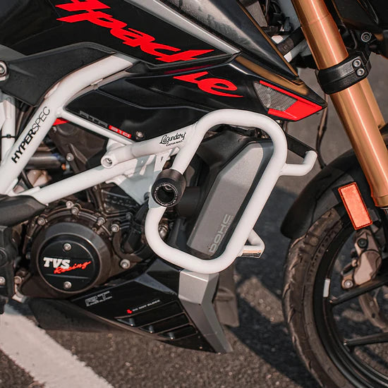 Legundary Thanos Crash Guard With Slider White For Apache RTR310