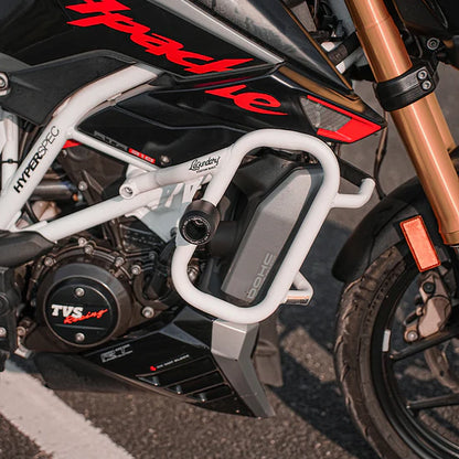 Legundary Thanos Crash Guard With Slider White For Apache RTR310