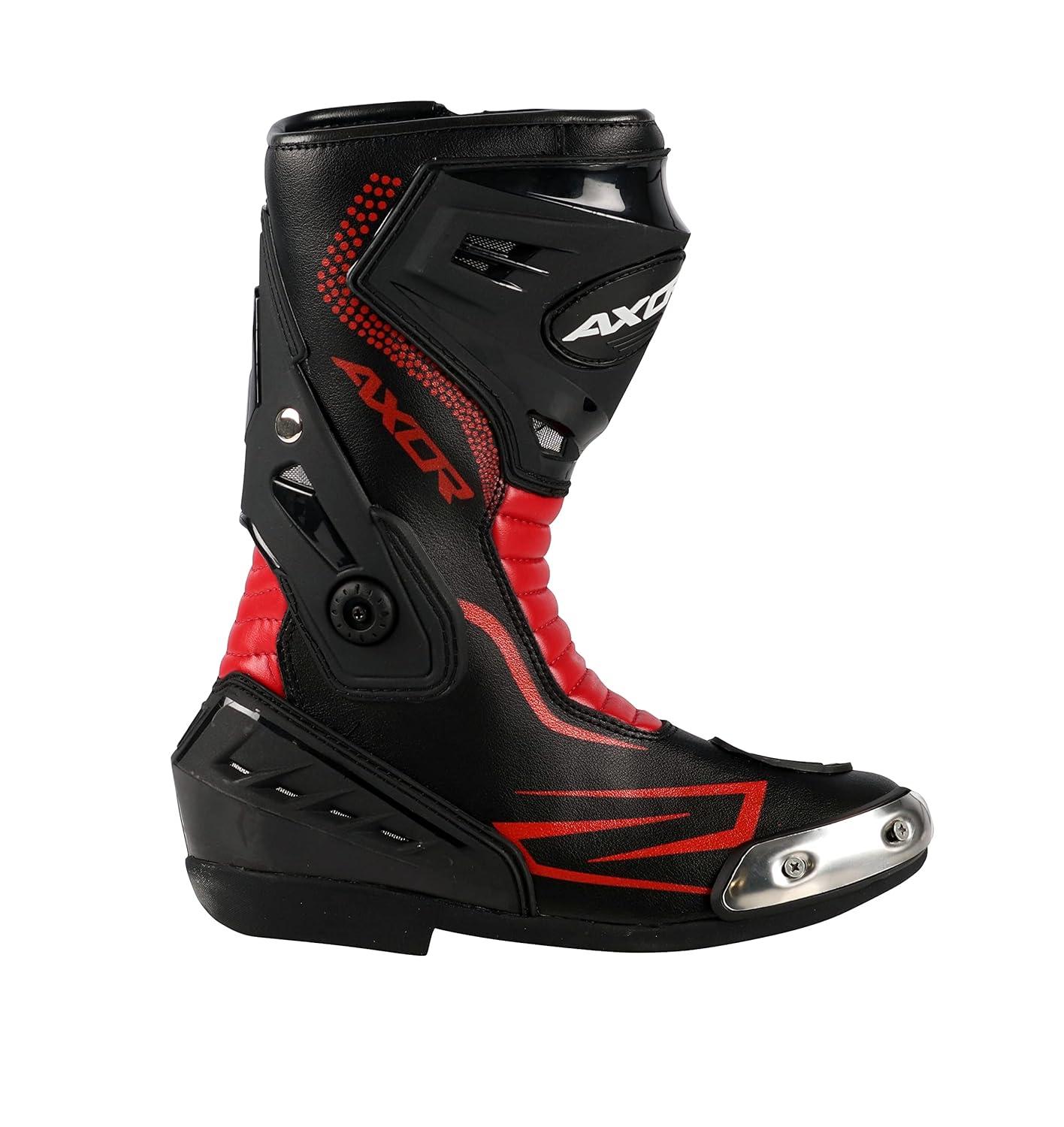 Axor Slipstream Riding Boot Black Red UK 13