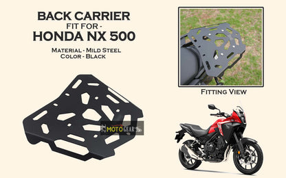 MOTO TORQUE BACK CARRIER FOR HONDA NX 500