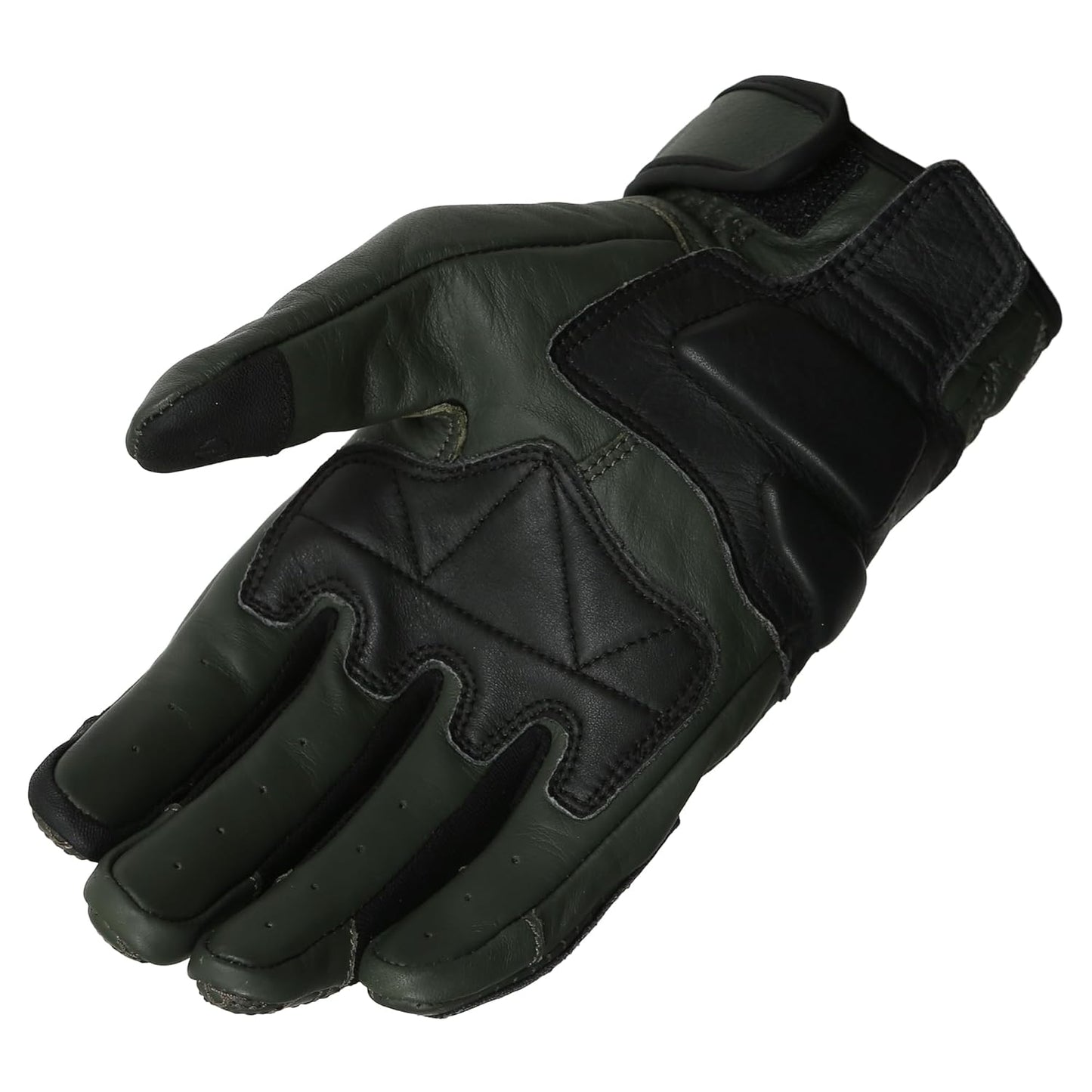 ROYAL ENFIELD BRAVADO GLOVES OLIVE & BLACK
