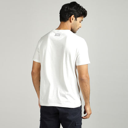 ROYAL ENFIELD BULLET MERI JAAN GRAFFITI T SHIRT WHITE