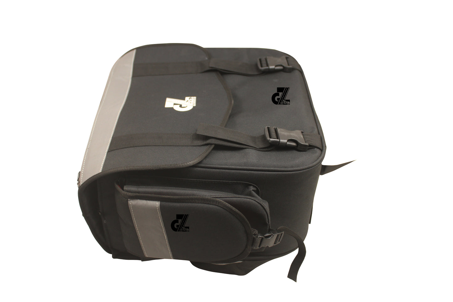 Black Canvas Tail Bag /Luggage Bag Pair For Royal Enfield New Himalayan 450