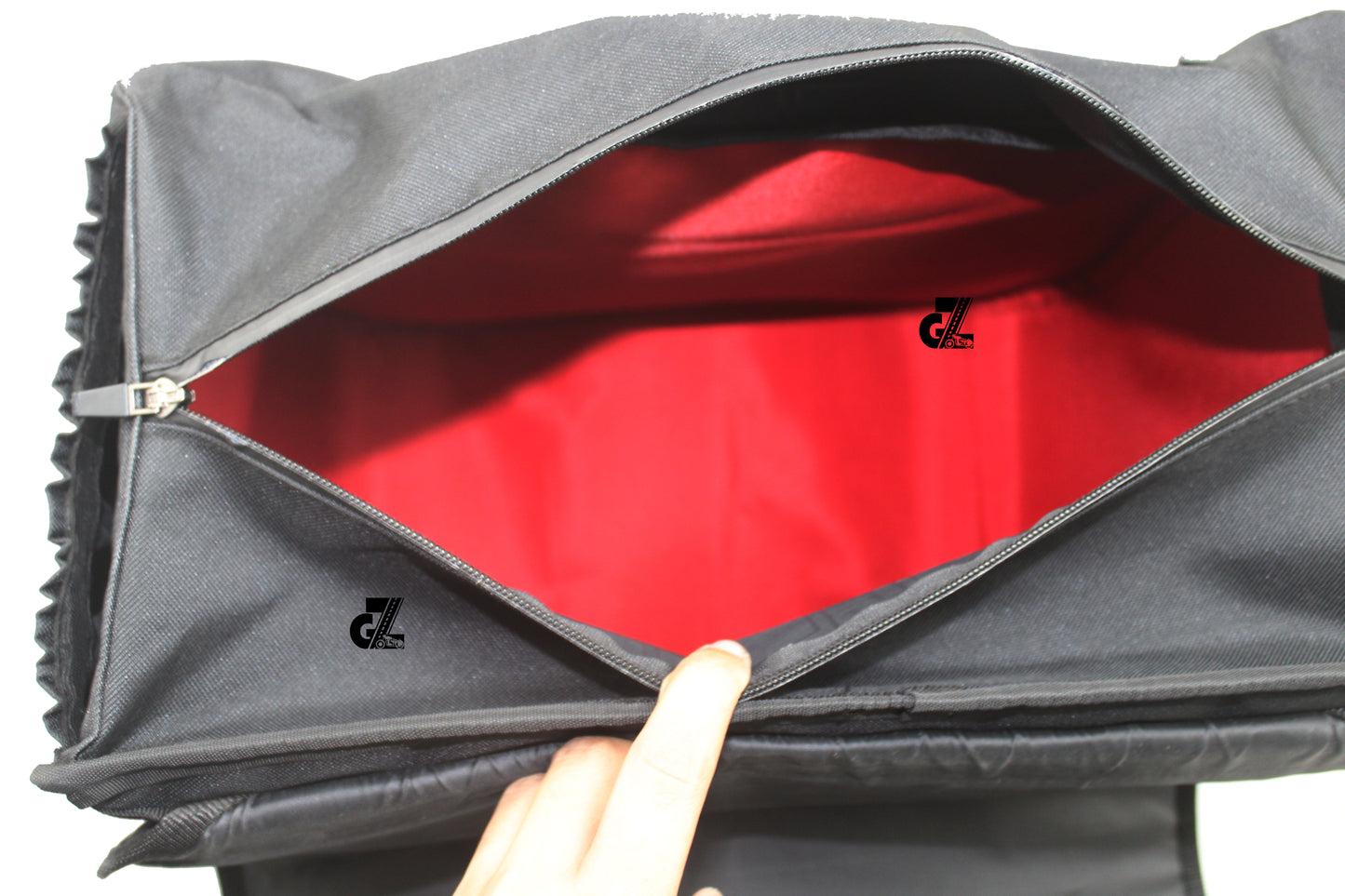 Black Canvas Tail Bag /Luggage Bag Pair For Royal Enfield New Himalayan 450