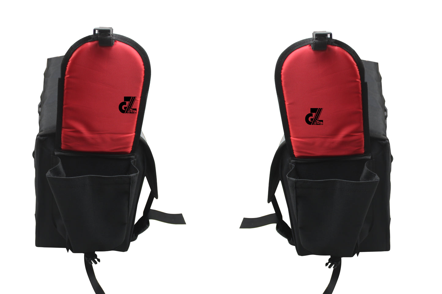 Black Canvas Tail Bag /Luggage Bag Pair For Royal Enfield New Himalayan 450