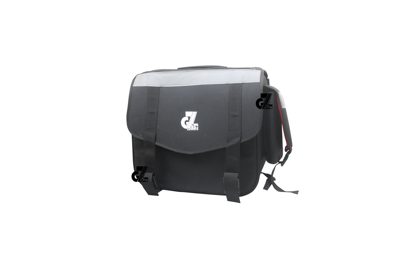 Black Canvas Tail Bag /Luggage Bag Pair For Royal Enfield New Himalayan 450