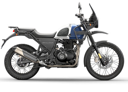 Leather Tank Pads Dual Shed with Grafic Himalayan For Himalayan 411