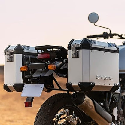Royal Enfield Black Adventure Pannier Rail
