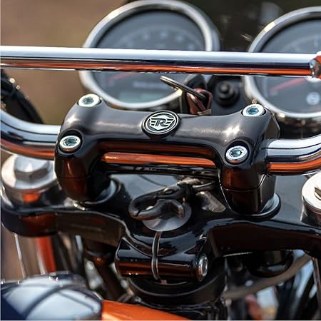 Royal Enfield Black Handlebar Clamp For Interceptor 650