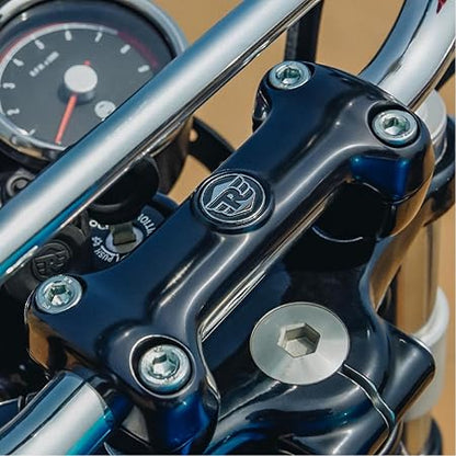 Royal Enfield Black Handlebar Clamp For Interceptor 650