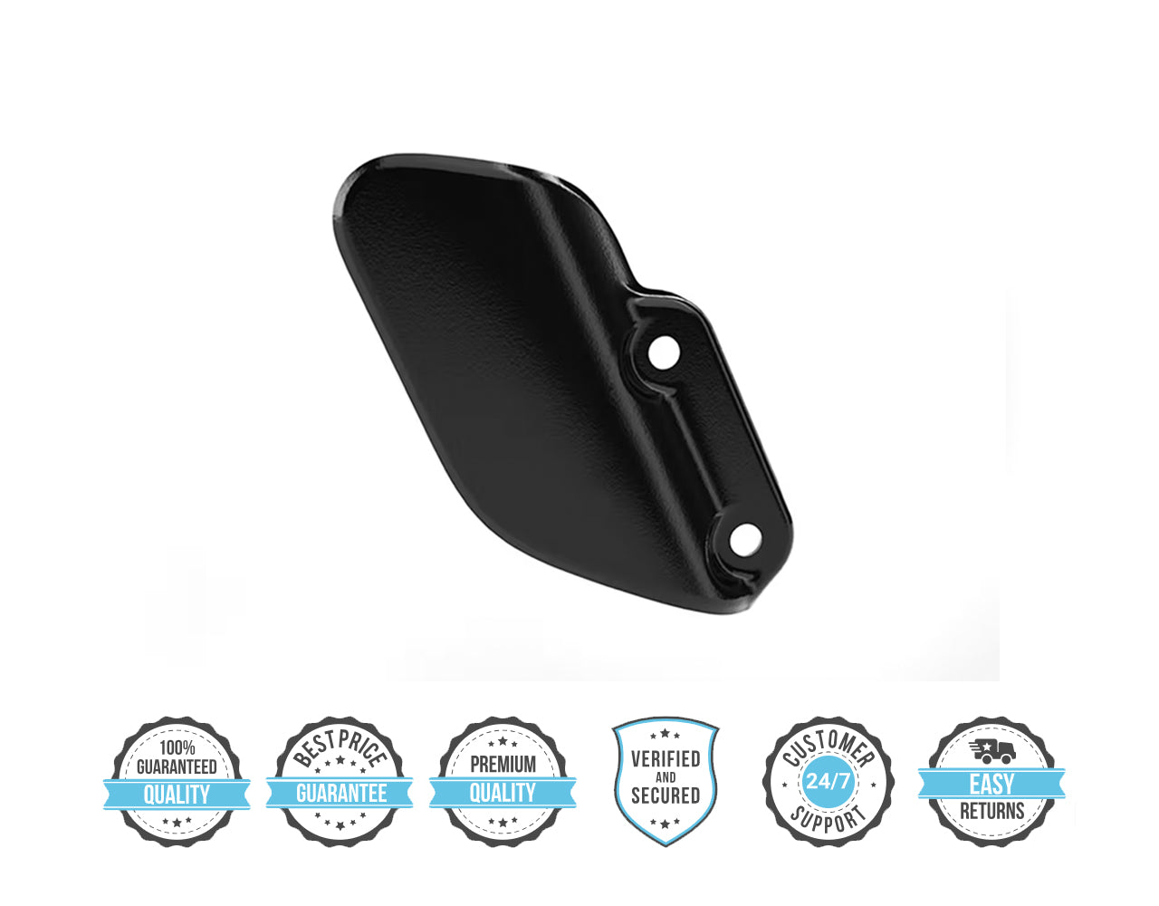 Royal Enfield Black Heel Guard For Interceptor 650