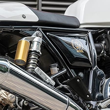 Royal Enfield Black Heel Guards For Continental GT 650