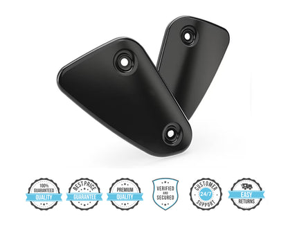 Royal Enfield Black Heel Guards For Continental GT 650
