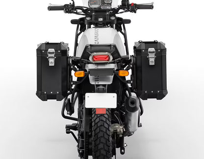 Royal Enfield Black Adventure Panniers