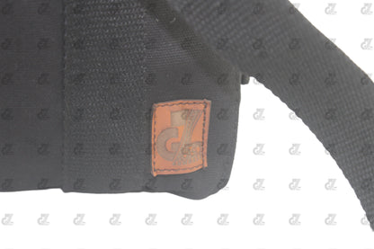 Black Canvas Pannier Bag Pair With Saddle Stay Pair Fit for Royal Enfield New Classic 350