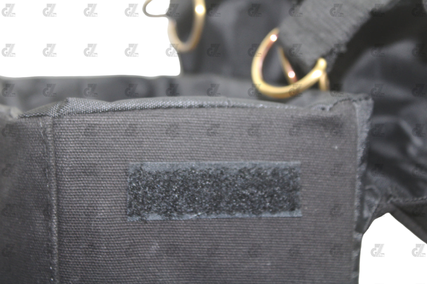 Black Canvas Pannier Bag Pair With Saddle Stay Pair Left & Right Side Fit for Royal Enfield New Classic 350