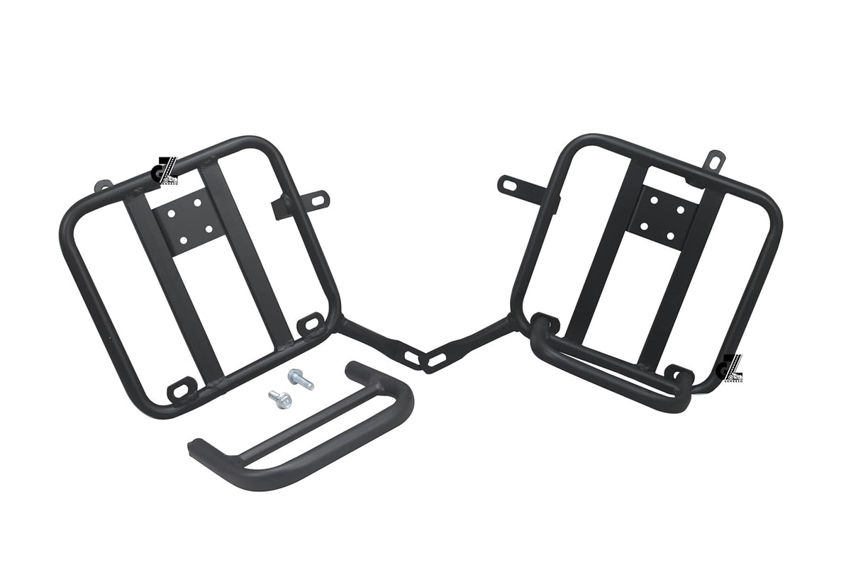 Black Premium Saddle Stay/Luggage Carrier Pair Right & Left Both Side Compatible with Royal Enfield Shotgun 650 All Models