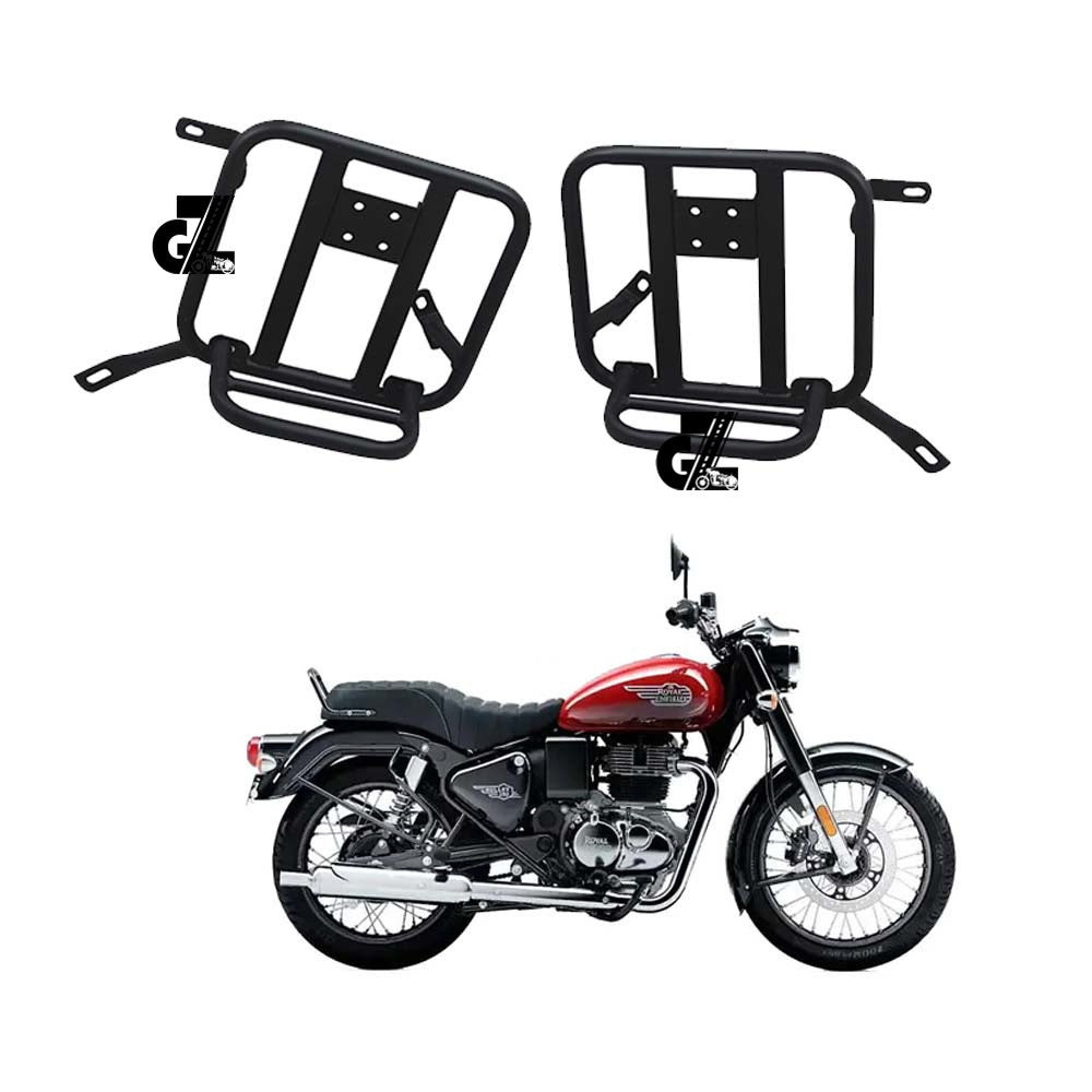 Black Saddle Stay Pair Right & Left Side Fit for Royal Enfield New Bullet 350