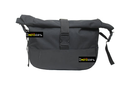 Black Soft Panniers Bags Pair With Soft Pannier Rail Pair Compatible With Royal Enfield Bear 650