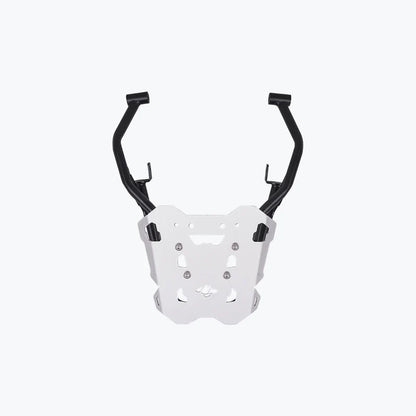 Legundary Gopher Luggage Carrier Black and Silver With Backrest For Hero Xpulse 210