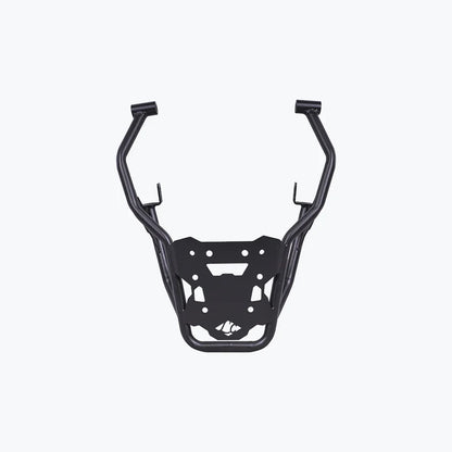 Legundary Gopher Luggage Carrier Black and Silver With Backrest For Hero Xpulse 210