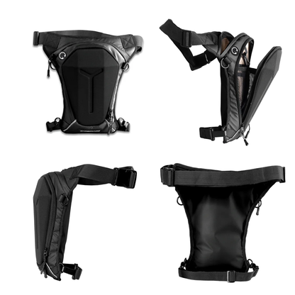 CARBONADO TURTLE DROP LEG POUCH BAG GREY 5L