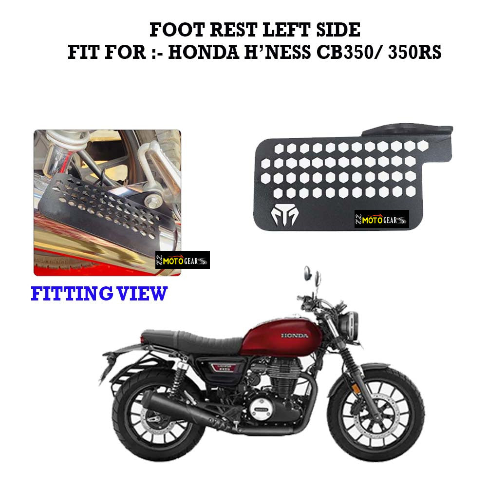 Moto Torque Footrest Left Side For Honda H’ness CB350/ 350RS