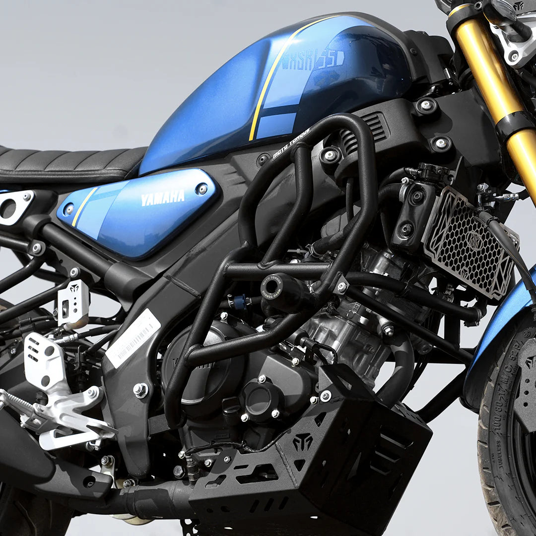 MOTO TORQUE CRASH GUARD (BLACK) FOR YAMAHA XSR 155