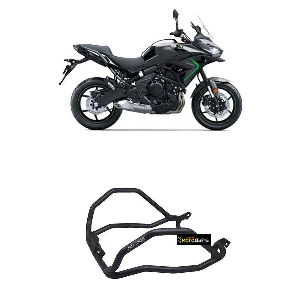 MOTO TORQUE CRASH GUARD/ENGINE GUARD WITH FITTINGS FOR KAWASAKI VERSYS 650