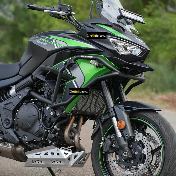 MOTO TORQUE CRASH GUARD/ENGINE GUARD WITH FITTINGS FOR KAWASAKI VERSYS 650