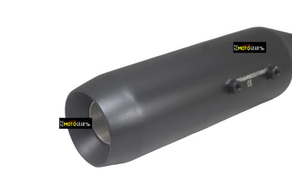 Silver Stallion Performance Cross Country Full System Silencer Exhaust Black For New Himalayan & Guerrilla 450
