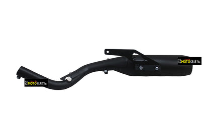 Silver Stallion Performance Cross Country Full System Silencer Exhaust Black For New Himalayan & Guerrilla 450